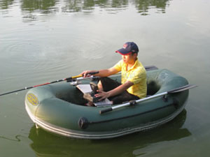 镜湖充气皮划艇